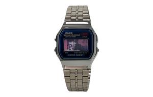 CASIO Часы Retrofit Series Quartz Movement Watch Unisex Black Dial