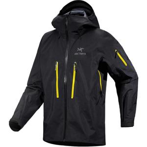 Arcteryx Куртка Arc'teryx Alpha SV GORE TEX®, Black/Yellow Zippers