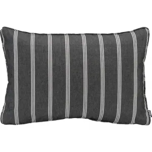 Декоративная подушка New England с полосками, наволочка с наполнителем, 1 штука H.O.C.K., Schwarz + gestreift