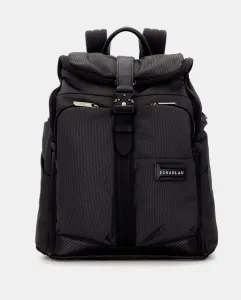 Рюкзак из темно-серой ткани Scharlau, темно-серый