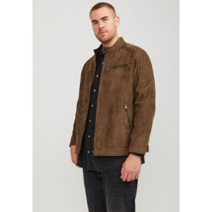 Куртка из искусственной кожи JCOROCKY JACKET Jack & Jones, коньячный