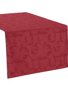 Erwin Müller Жаккардовая скатерть-дорожка Greven красного цвета