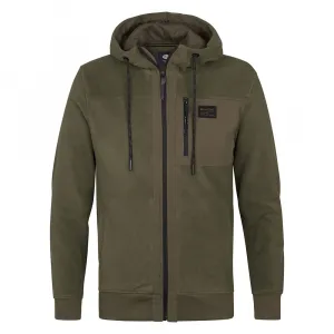 Толстовка Petrol Industries M-3050-SWH338 full zip, зеленый