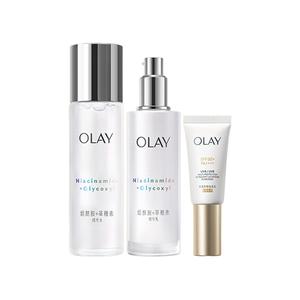 Olay Ультрастойкий отбеливающий лосьон с солнцезащитой набор средств для ухода за кожей успокаивающий увлажняющий 150мл+100мл+30мл