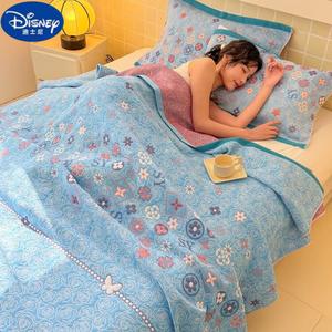 Disney Трехслойное хлопковое одеяло-плед 150х200 см, ткань Rose Quote Cotton Fabric