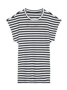 Ночная рубашка Marc O´Polo Bodywear Organic Cotton, цвет dark navy stripe