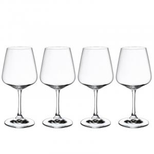 Хрустальные бокалы Ovid, набор бокалов для красного вина, 4 предмета 0,59 л Villeroy & Boch, прозрачный