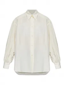 Рубашка с рукавами-буфами Paul Smith, нейтральный