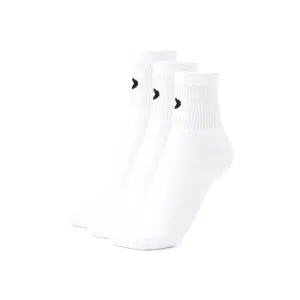 Носки для тренировок Boomerang средней длины, упаковка из трех пар, белый