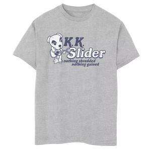 Мальчики 8–20 лет Animal Crossing K.K. Футболка Slider Nothing Shredded Nothing Gained Licensed Character