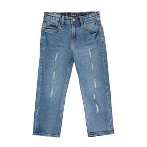 Джинсы для мальчиков 4-7 лет fashion rip & repair с деталями на колене Rawx, Tint
