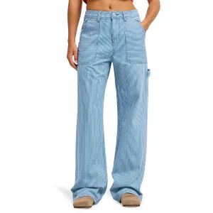 Джинсы с высокой талией Roxy Howlin Rails, синий