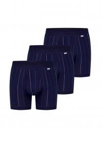 Шорты/брюки в стиле ретро, ​​комплект из 3 хлопковых штанов ESGE, темно-синий