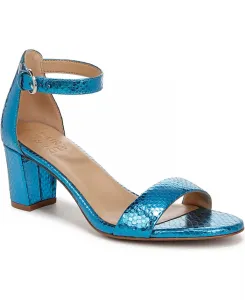 Женские босоножки Vera на устойчивом каблуке с ремешком на щиколотке Naturalizer, синий