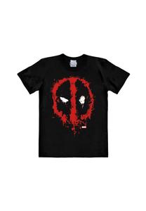 Футболка Easyfit Marvel Comics - Лицо Дэдпула LOGOSHIRT, черный