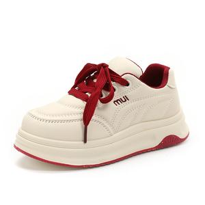 Slip Resistant Low top детские кроссовки для скейтбординга KINDDOG, красный (j056-impression style)