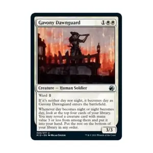 CCG Гавони Страж Рассвета (U), MTG - Innistrad - Midnight Hunt