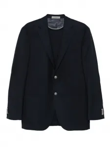 Пиджак с накладными карманами Corneliani, синий