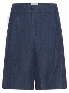 Тканевые шорты MOSS COPENHAGEN, темно-синий