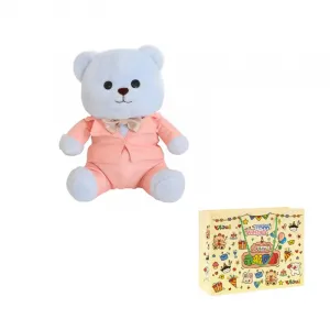 Медведь в свадебном платье плюшевая игрушка 26см MENGXIAOZAI