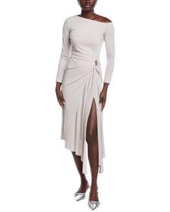 Платье миди Carla Ruiz с рюшами Carla Ruiz, бежевый