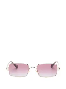 Солнцезащитные очки прямоугольной формы Chloé, золотой