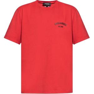 Футболка с логотипом Dsquared 2, красный