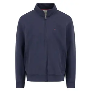 Толстовка Fynch Hatton 15141352 на молнии, синий