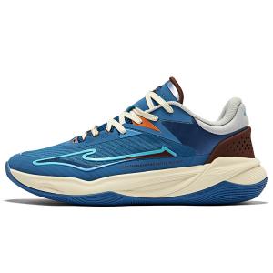 Бесподобные 1.0 Антискручивающие Дышащие Низкие Баскетбольные Кроссовки Мужские Индиго Синий Гравийный Цвет Erke