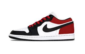 Jordan Баскетбольные кроссовки Air 1 Black Swan Support Balance Low Top Vintage унисекс Sand Dune Red