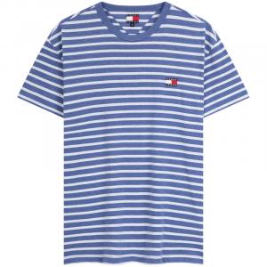 Футболка мужская Tommy Hilfiger, Blue White Stripes Color 0Ba