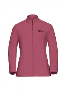 Флисовая куртка розового цвета Jack Wolfskin