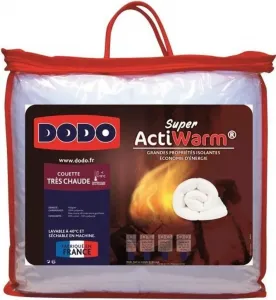Одеяло DODO очень горячее 450 г/м² SUPER ACTIWARM 240x260 см белое DoDo