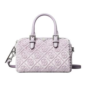 TORY BURCH Монограмма Т Вязка Сумка Через Плечо Клатч Женская Сирень