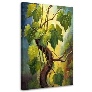 Картина арт-принт KUNSTLOFT Vineyard Dreams 2, зеленый