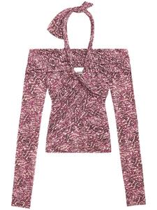 ИСАБЕЛЬ МАРАНТ Вонда топ ISABEL MARANT, фиолетовый