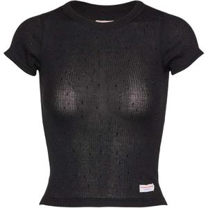 Alexander Wang Футболка женская черная