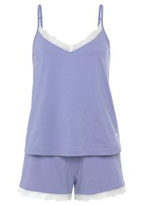 Короткий пижамный комплект s.Oliver, Dusty blue