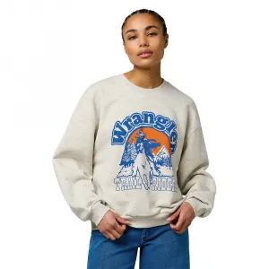 Толстовка Wrangler Oversized Loose Fit, бежевый