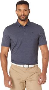 Рубашка-поло The Heater TravisMathew, цвет Vintage Indigo/Black