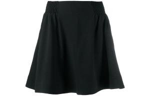 Повседневная короткая юбка женская черная GANNI