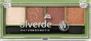 Тени для век alverde NATURKOSMETIK Lidschattenpalette Quattro 39 Desert Wonders, 4,4 g