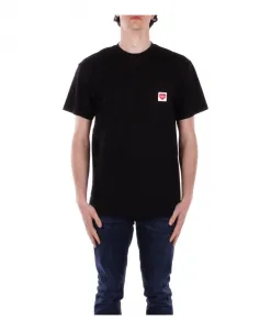 Черная футболка с логотипом, изготовленная из органического хлопка. Carhartt Wip, черный
