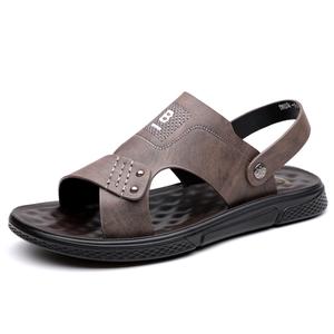 BOLE Пляжные сандалии мужские серые, цвет Gray