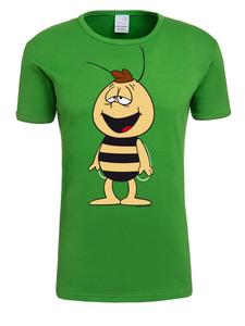 Logoshirt Футболка Maya the Bee - Willy светло-зеленого цвета