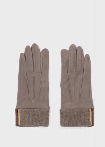 Перчатки Artist Stripe Rib Gloves Paul Smith, цвет Beige