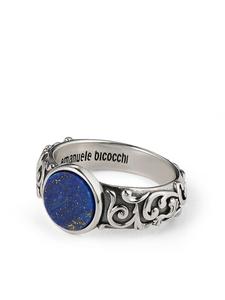 Кольцо Arabesque с малахитом Emanuele Bicocchi, серебряный