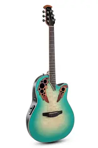 Акустическая гитара Ovation E-Acoustic Celebrity Elite Plus с вырезом, цвет Mintburst .OV533.220