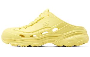 Шлепанцы женские ярко-желтые Skechers