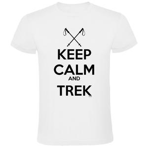 Футболка с коротким рукавом Kruskis Keep Calm And Trek, белый